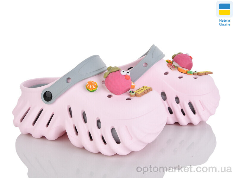 Купить Крокси жіночі 24506-389A Luck Line рожевий, фото 1