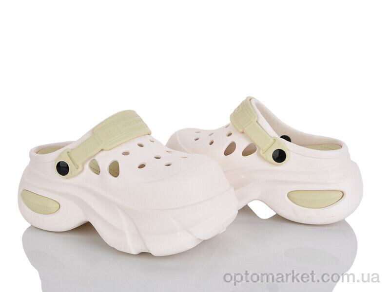 Купить Крокси жіночі 24506-390 Luck Line бежевий, фото 1