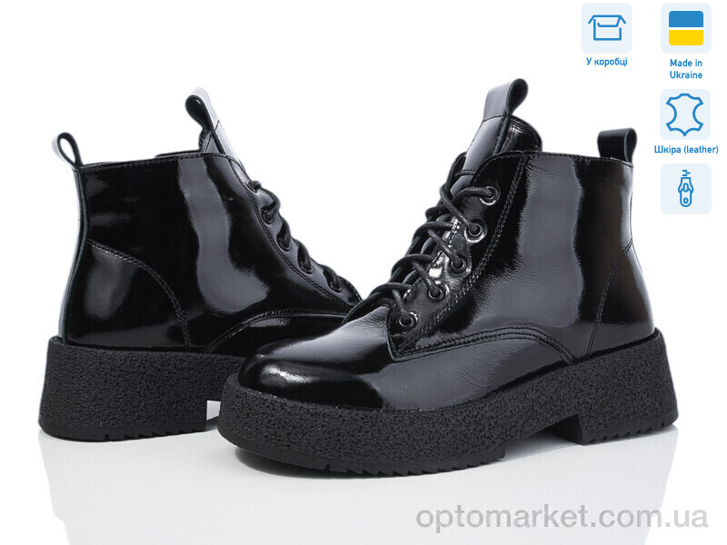 Купить Черевики жіночі 246-4 Tamei чорний, фото 1