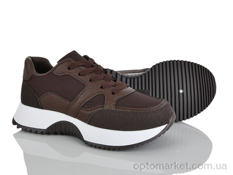 Купить Кросівки жіночі 246-90 Бабочка-Mengfuna-AESD коричневий, фото 1