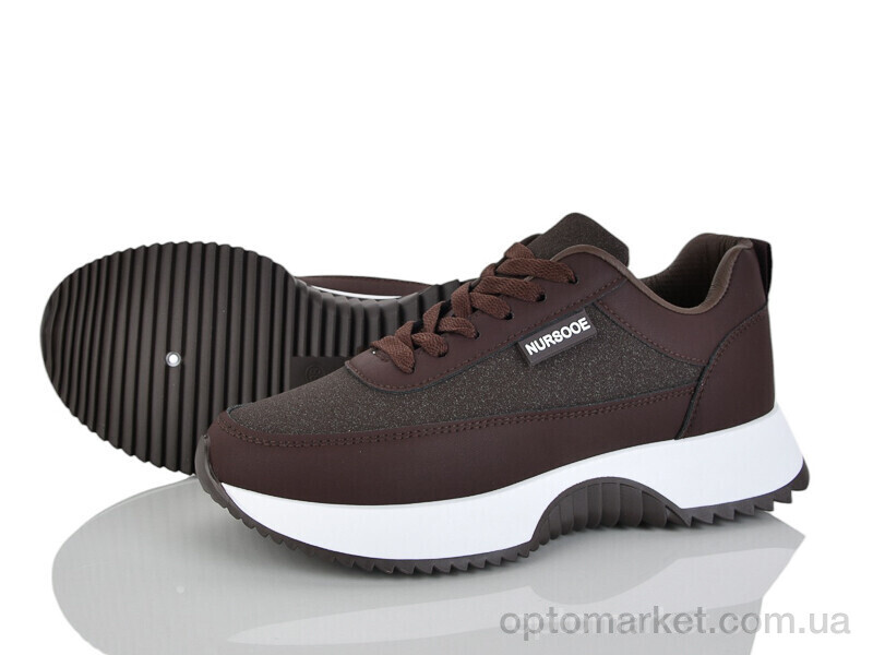 Купить Кросівки жіночі 246-99 Бабочка-Mengfuna-AESD коричневий, фото 1