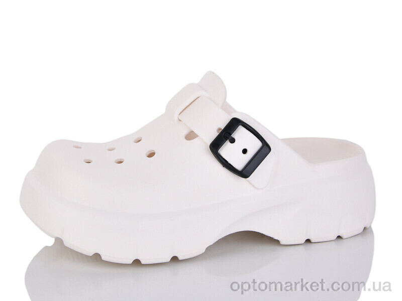 Купить Крокси жіночі 2461-387 Luck Line бежевий, фото 1