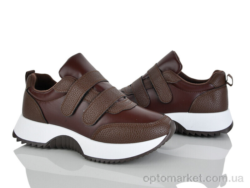 Купить Кросівки жіночі 247-104 Бабочка-Mengfuna-AESD коричневий, фото 1