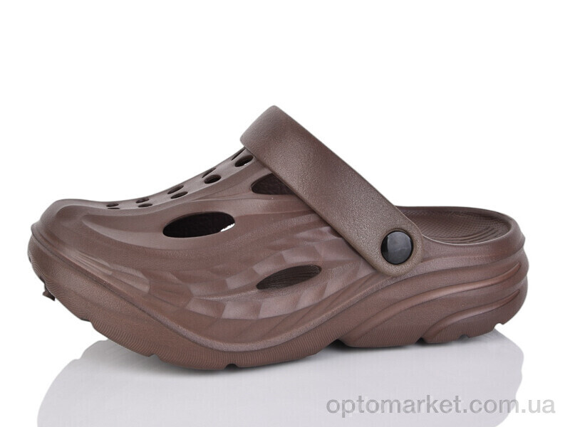 Купить Крокси унісекс 24710-388 Luck Line коричневий, фото 1