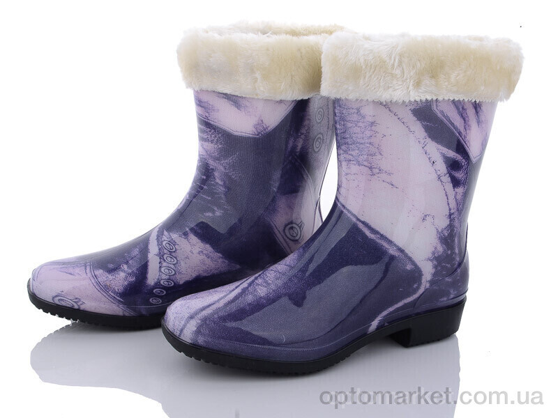 Купить Гумове взуття жіночі 247A Dual фіолетовий, фото 1