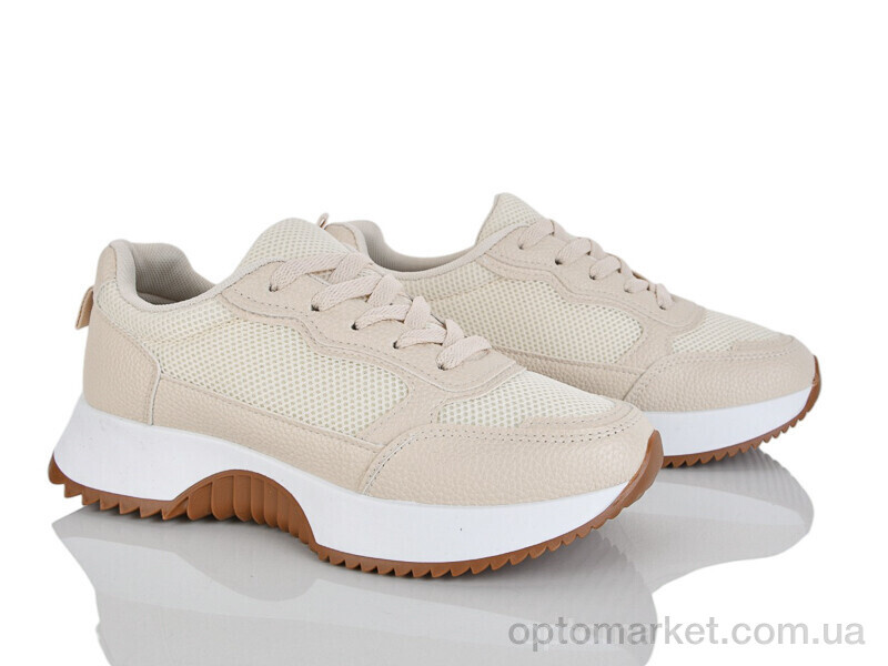 Купить Кросівки жіночі 248-114 Бабочка-Mengfuna-AESD бежевий, фото 1