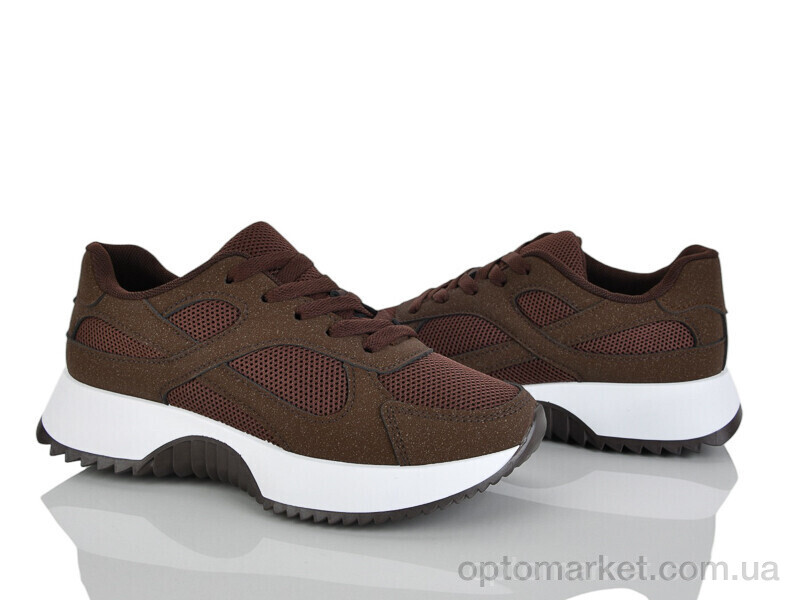 Купить Кросівки жіночі 248-125 Бабочка-Mengfuna-AESD коричневий, фото 1