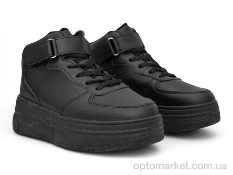 Купить Кросівки жіночі 248RAM02 чорний Massmag чорний, фото 3