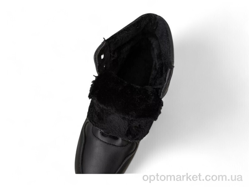 Купить Кросівки жіночі 248RAM022 чорно-білий Massmag чорний, фото 5