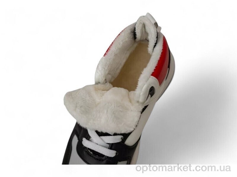 Купить Кросівки жіночі 248RAM09 біло-червоний Stilli білий, фото 4