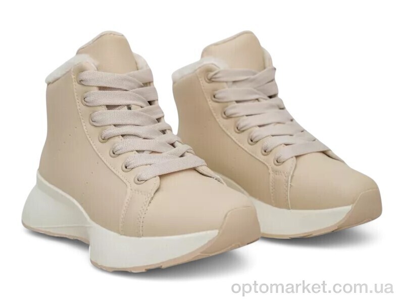 Купить Черевики жіночі 248RXM20 бежевий Massmag бежевий, фото 3