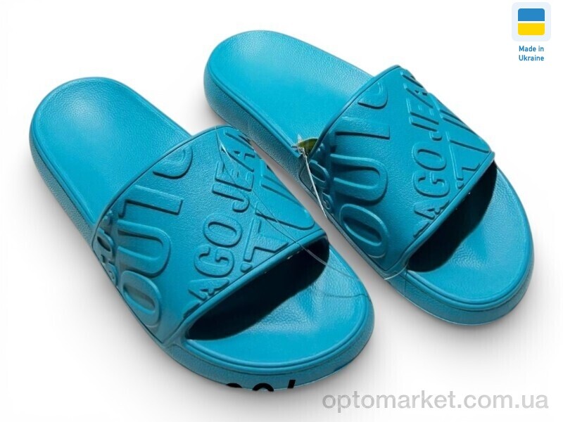 Купить Шльопанці жіночі 249 аква Dago блакитний, фото 1