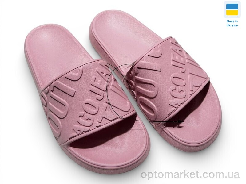 Купить Шльопанці жіночі 249 пудра Dago рожевий, фото 1