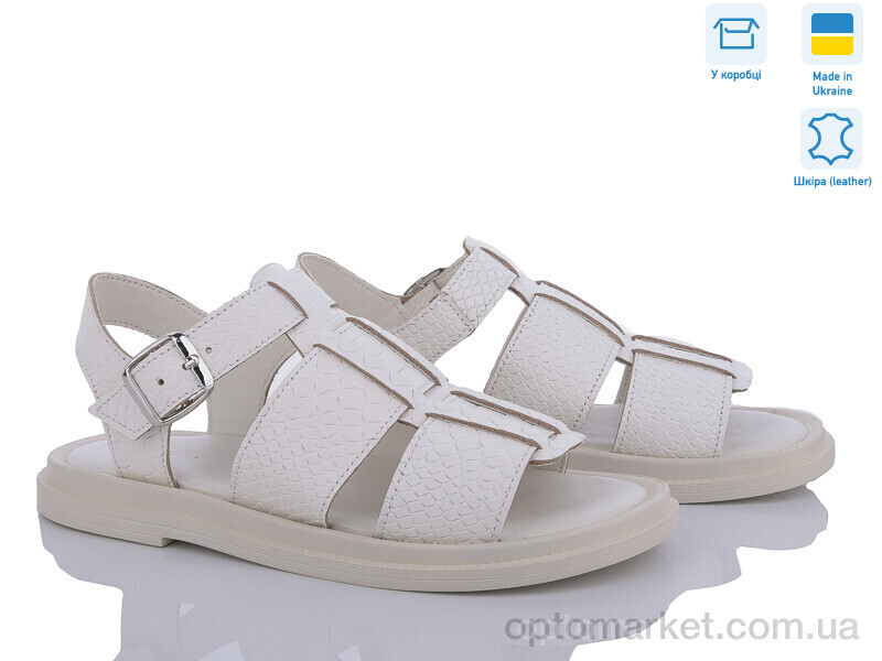 Купить Босоніжки жіночі 24R7 Royal-shoes білий, фото 1