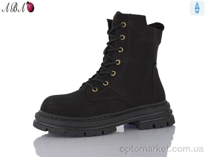 Купить Черевики жіночі 25-38 Aba чорний, фото 1