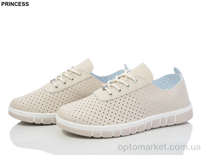 Купить Кросівки жіночі 25-4 Princess бежевий, фото 1