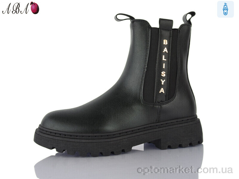 Купить Черевики жіночі 25-9 Aba чорний, фото 1