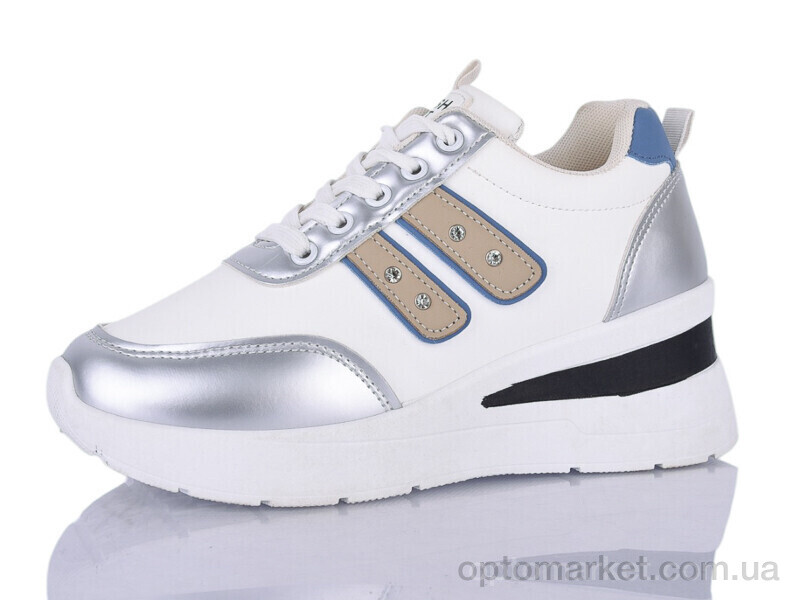 Купить Кросівки жіночі 25-9 Nayasitun білий, фото 1