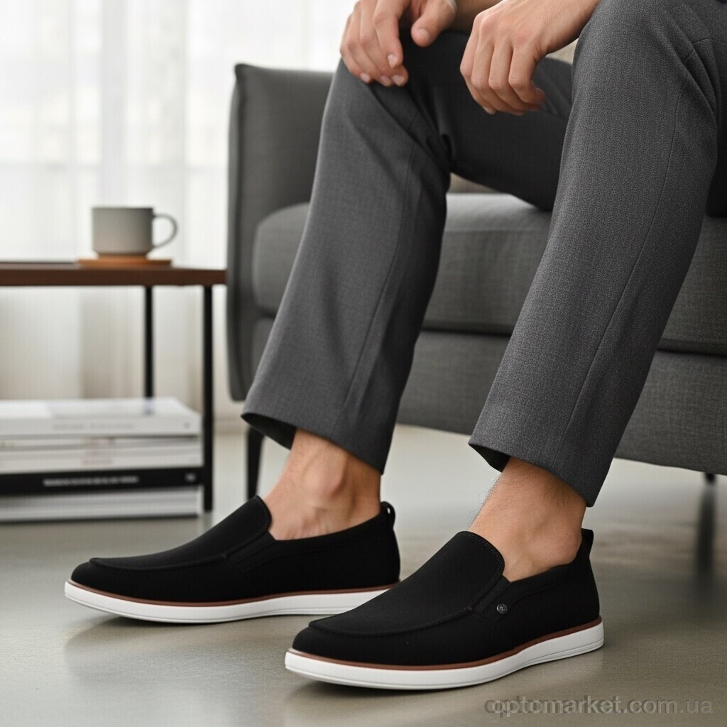 Купить Кросівки чоловічі 250-34A Kulada чорний, фото 2