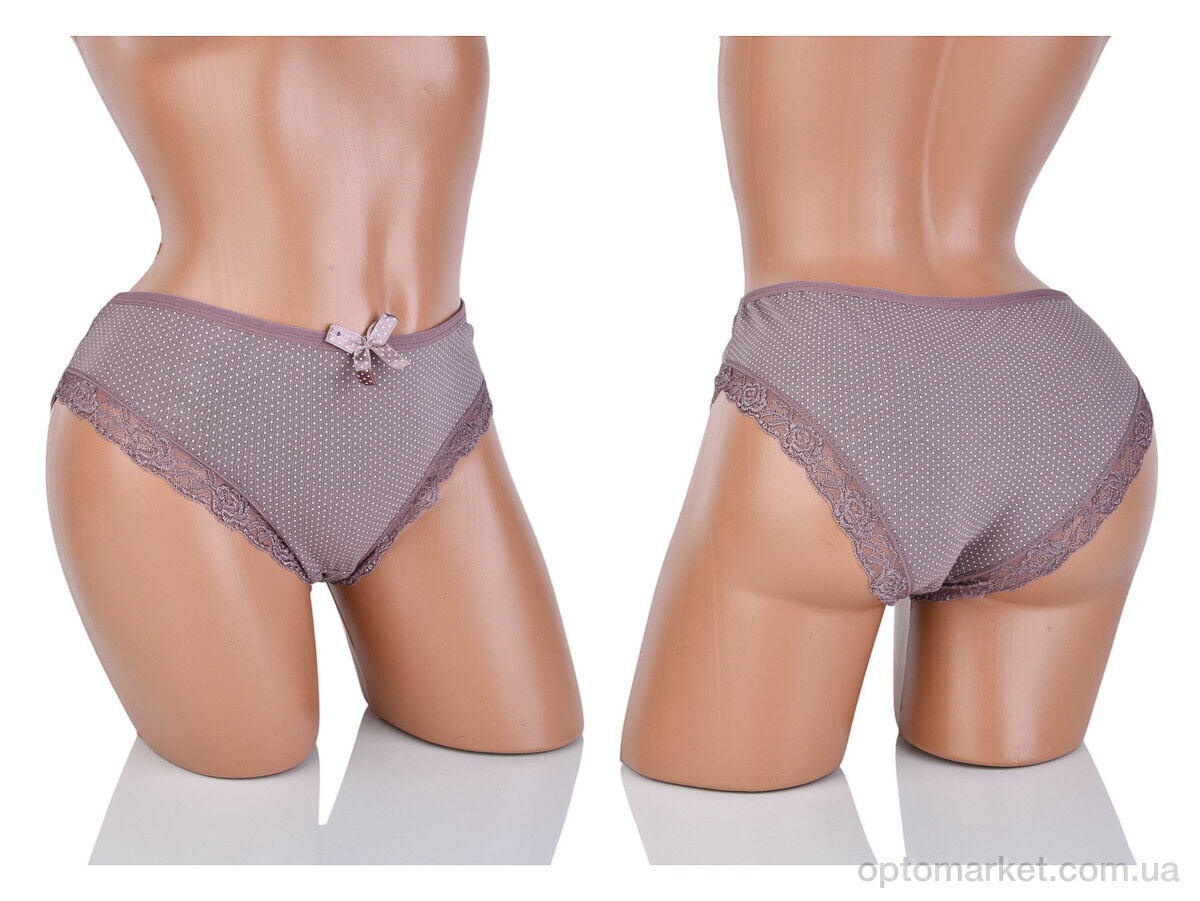 Купить Трусы жіночі 2500-2 brown (XL) Miss Emma коричневий, фото 3