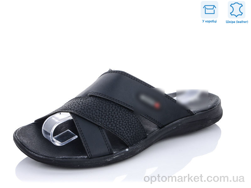 Купить Шльопанці чоловічі 250 E.co чорний, фото 1