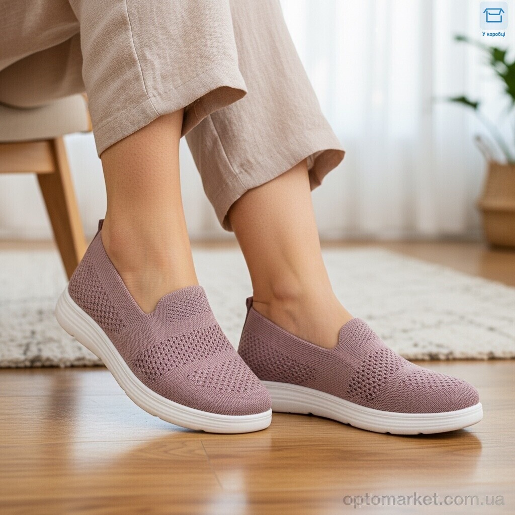 Купить Сліпони жіночі 2502-6 Kulada-UCSS-MD рожевий, фото 2