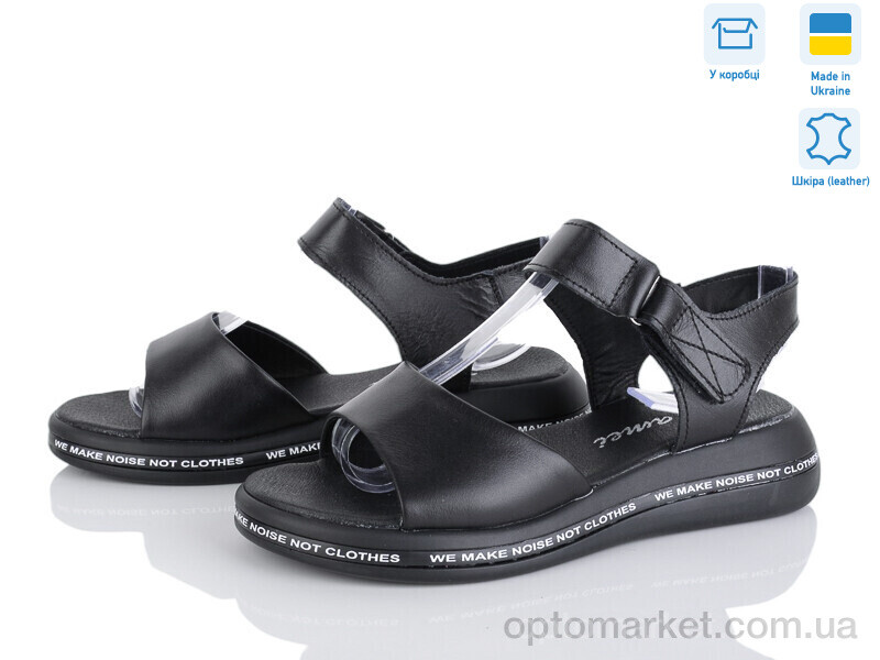 Купить Босоніжки жіночі 2503-12 Tamei чорний, фото 1