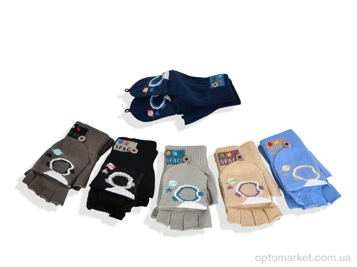 Купить Рукавиці дитячі 2505 (10-12) mix Rubi мікс, фото 1