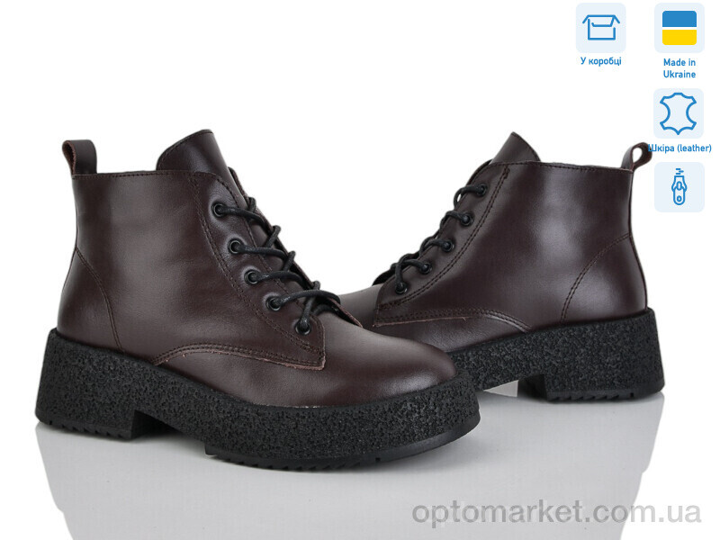 Купить Черевики жіночі 2506-24 Tamei коричневий, фото 1