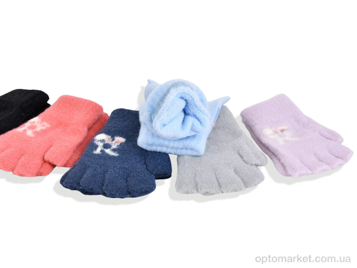 Купить Рукавички дитячі 2507 (10-12) mix Rubi мікс, фото 2