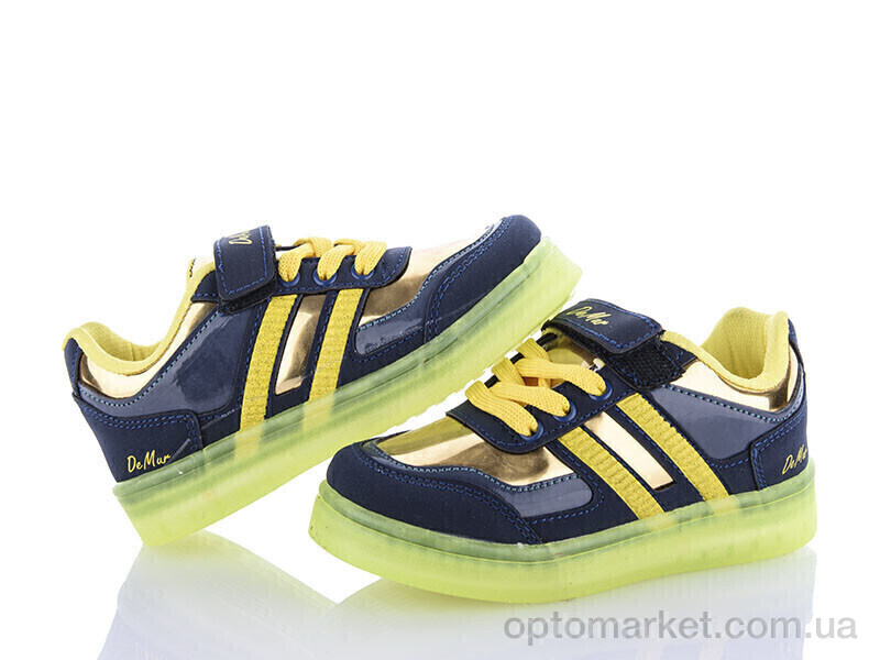Купить Кросівки дитячі 2508-0010 не світяться 2025 Demur синій, фото 1