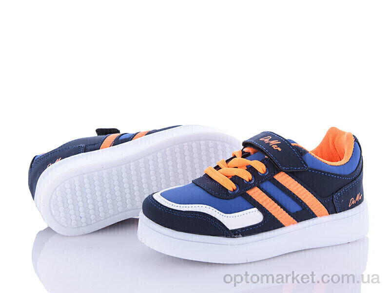 Купить Кросівки дитячі 2508-05 не світяться 2025 Demur синій, фото 1