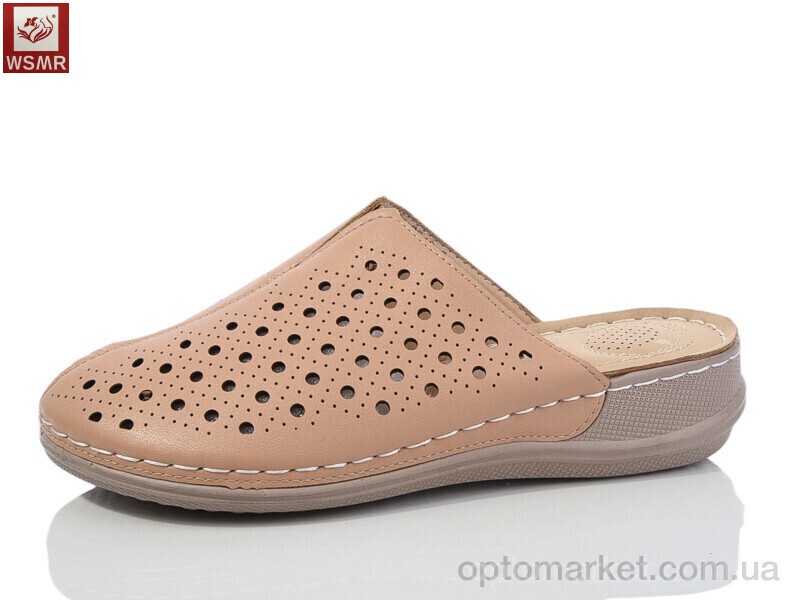 Купить Шльопанці жіночі 2510-8 WSMR коричневий, фото 1