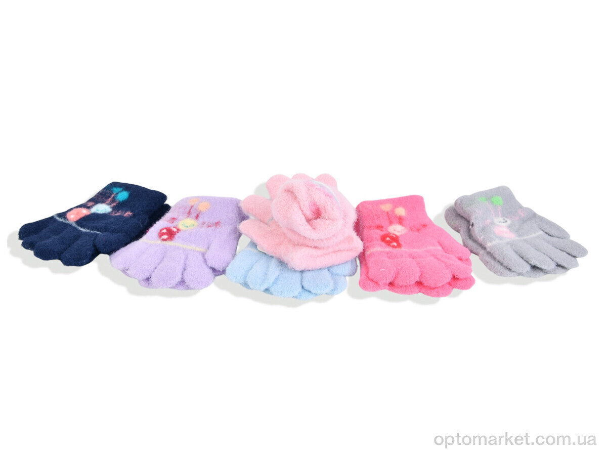 Купить Рукавички дитячі 2511 (1-2) mix Rubi мікс, фото 2