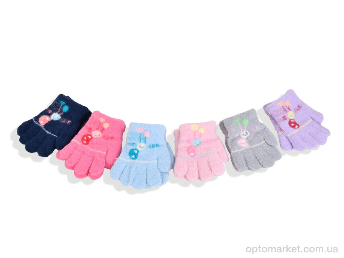 Купить Рукавички дитячі 2511 (2-4) mix Rubi мікс, фото 1