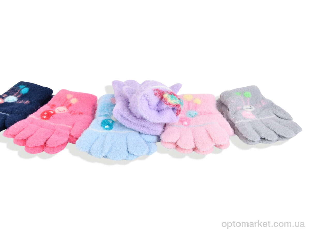 Купить Рукавички дитячі 2511 (2-4) mix Rubi мікс, фото 2