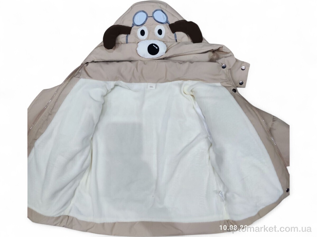 Купить Куртка дитячі 2512 капучино Shihan C.P. бежевий, фото 3