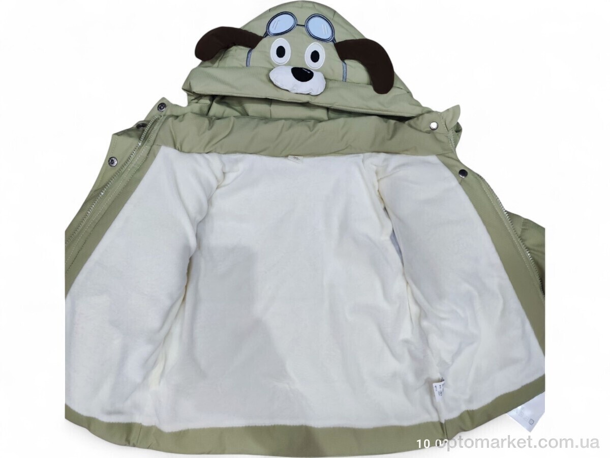 Купить Куртка дитячі 2512  оливковий Shihan C.P. зелений, фото 3