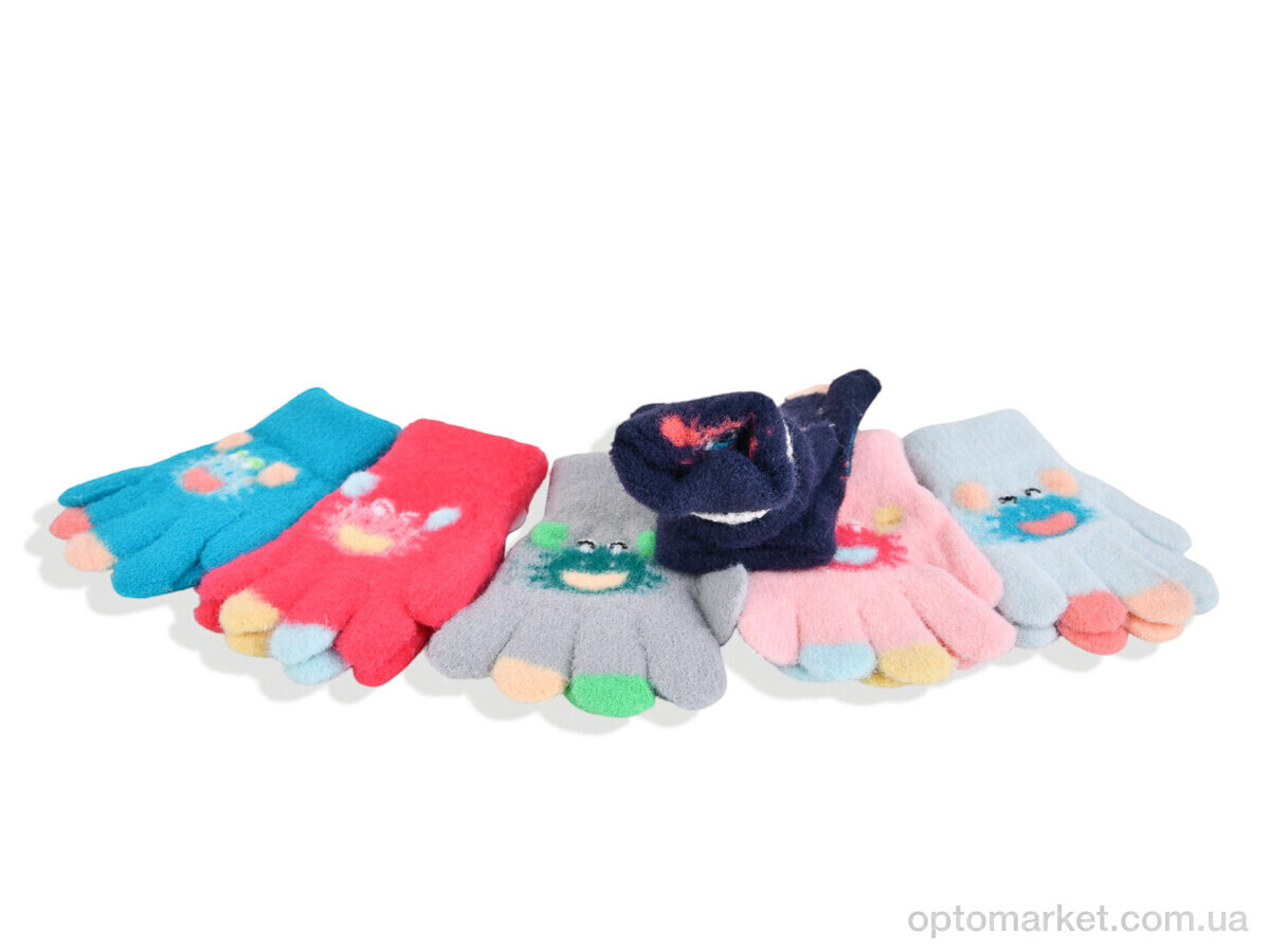 Купить Рукавички дитячі 2513 (1-2) mix Rubi мікс, фото 2