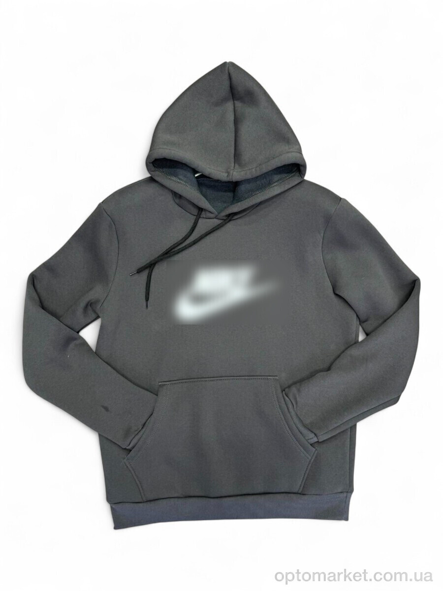 Купить Батник унісекс 2514-3 d.grey N.ke сірий, фото 1