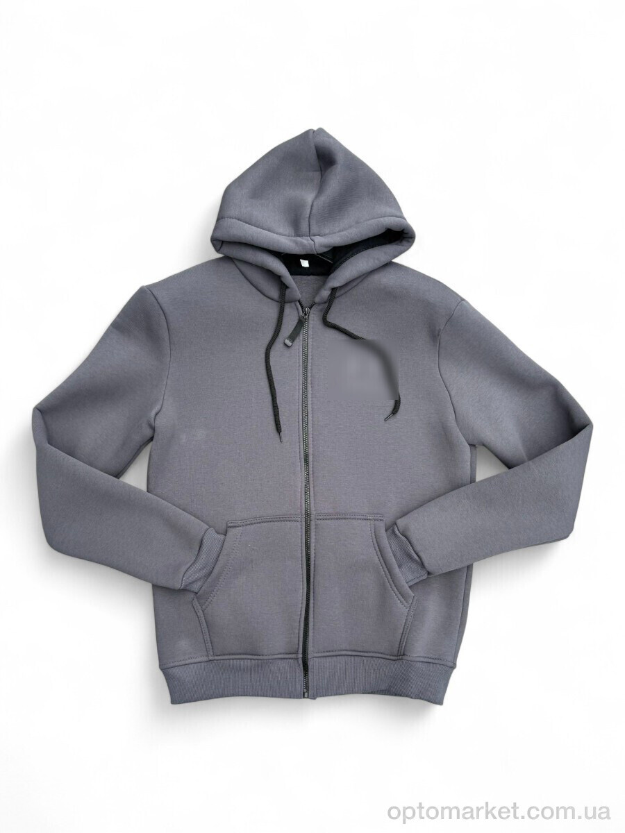 Купить Кофта чоловічі 2516-2 d.grey U_A.mo.r сірий, фото 1