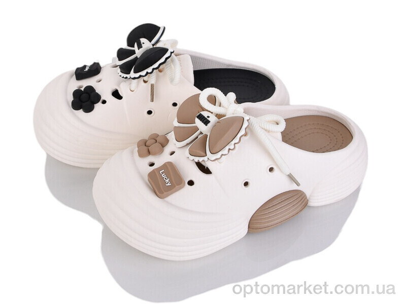 Купить Крокси жіночі 2516-3 mix (24) Lion-Lu мікс, фото 1