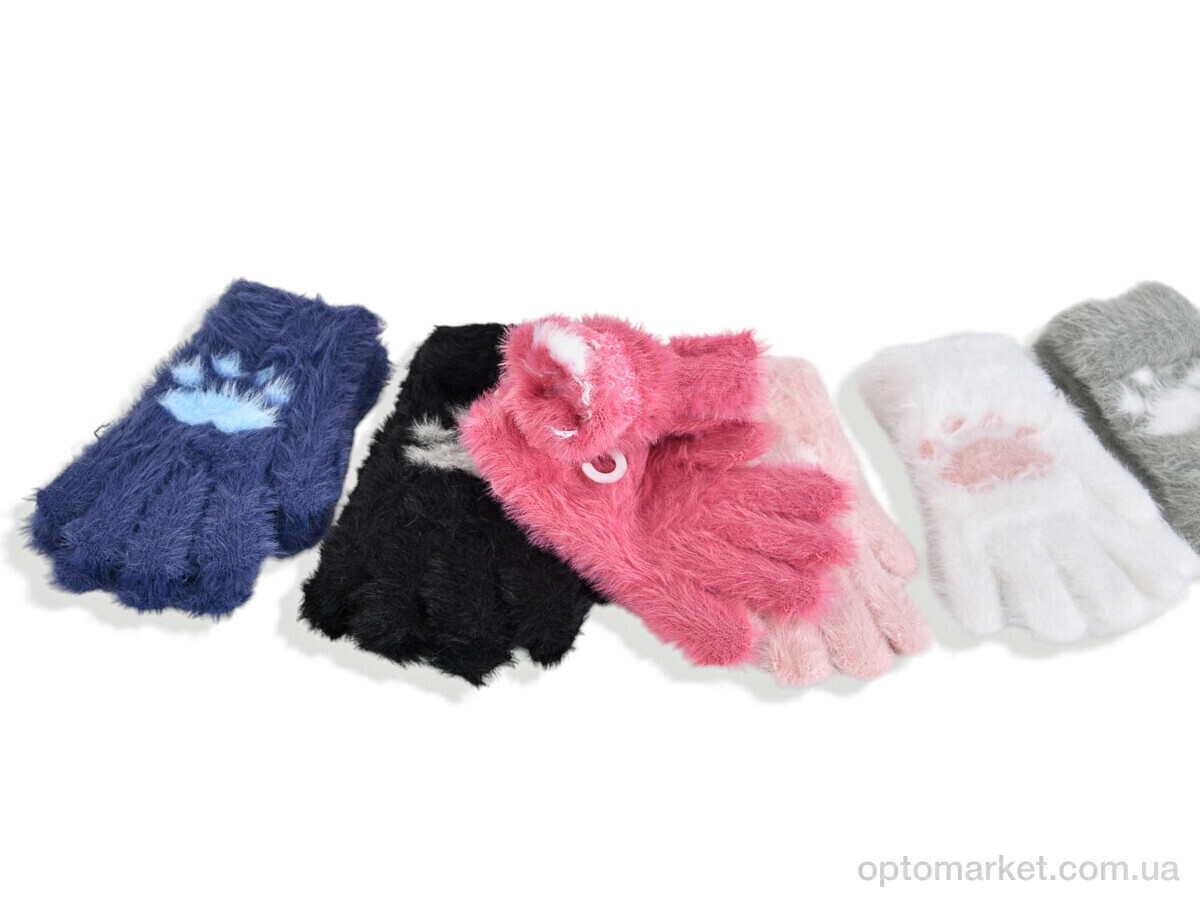 Купить Рукавички дитячі 2516 (5-8) mix Rubi мікс, фото 2