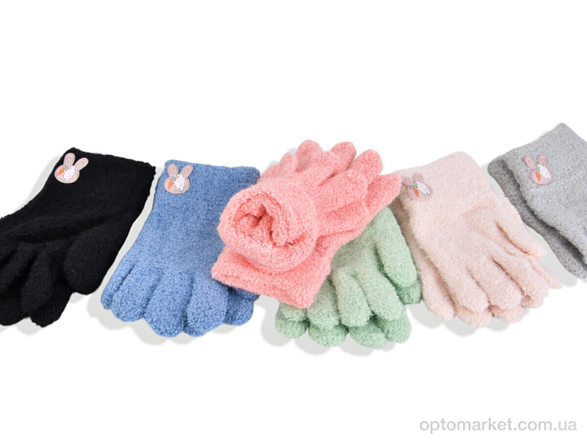 Купить Рукавички дитячі 2519 (3-5) mix Rubi мікс, фото 2