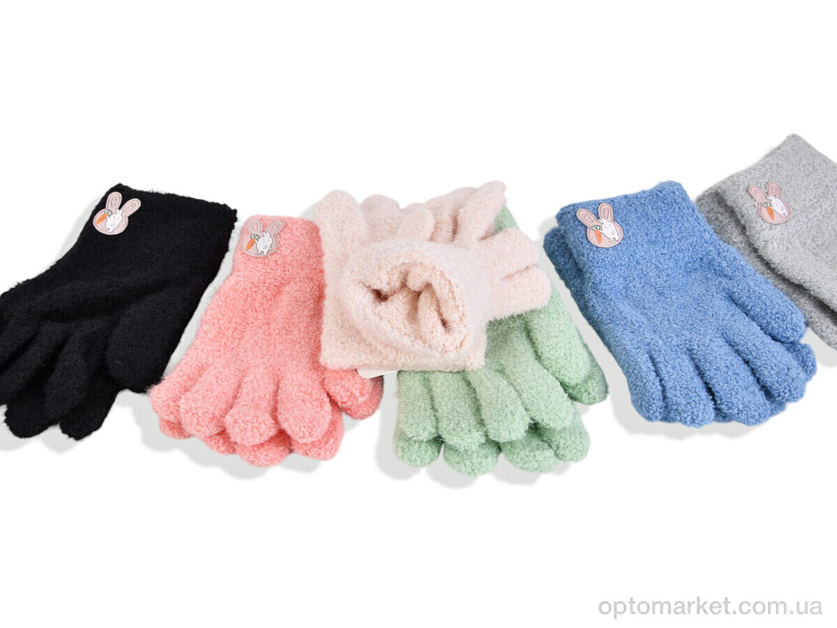 Купить Рукавички дитячі 2519 (5-8) mix Rubi мікс, фото 2