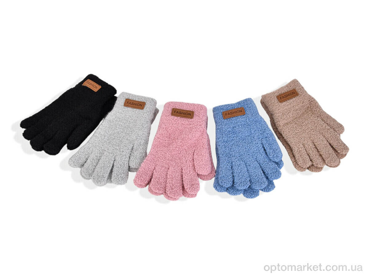 Купить Рукавички дитячі 2520 (16см) хутро mix Rubi мікс, фото 1