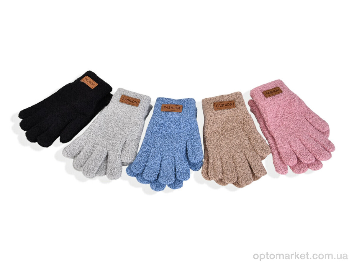 Купить Рукавички дитячі 2520 (18см) хутро mix Rubi мікс, фото 1