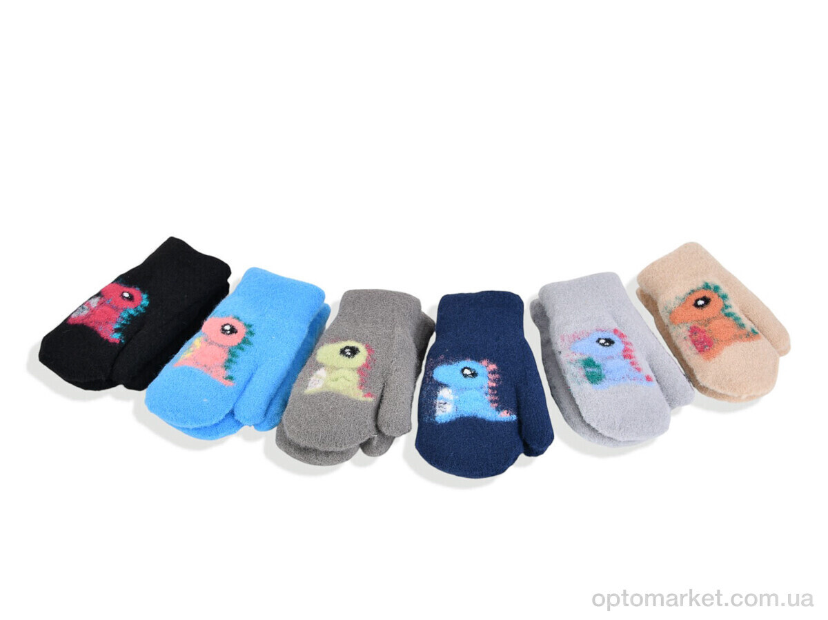 Купить Рукавиці дитячі 2523 (2-3) mix Rubi мікс, фото 1