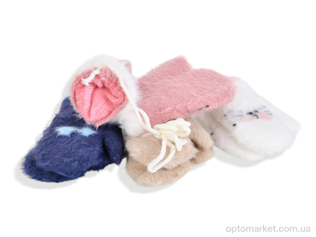 Купить Рукавиці дитячі 2525 (1-2) mix Rubi мікс, фото 2