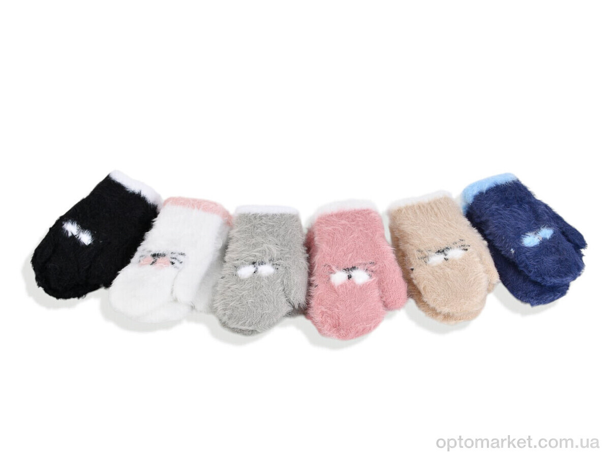 Купить Рукавиці дитячі 2525 (2-3) mix Rubi мікс, фото 1